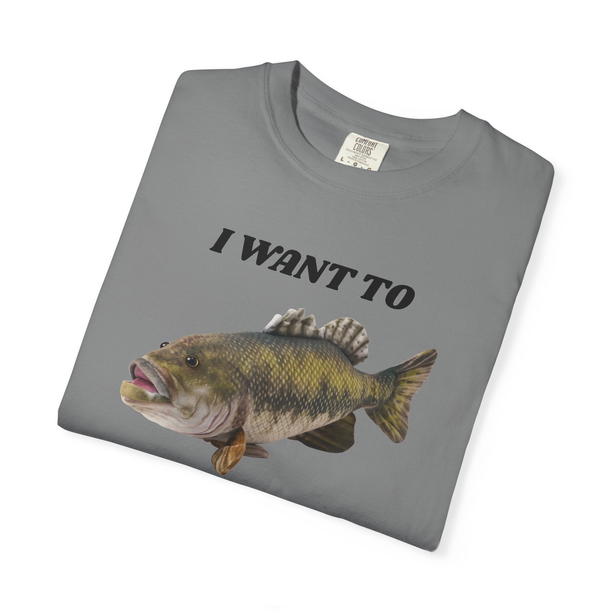 "I Want To Live Forever" Fish Shirt