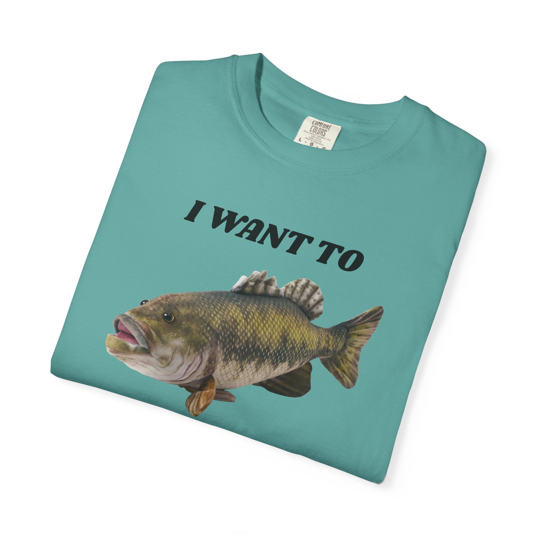 "I Want To Live Forever" Fish Shirt
